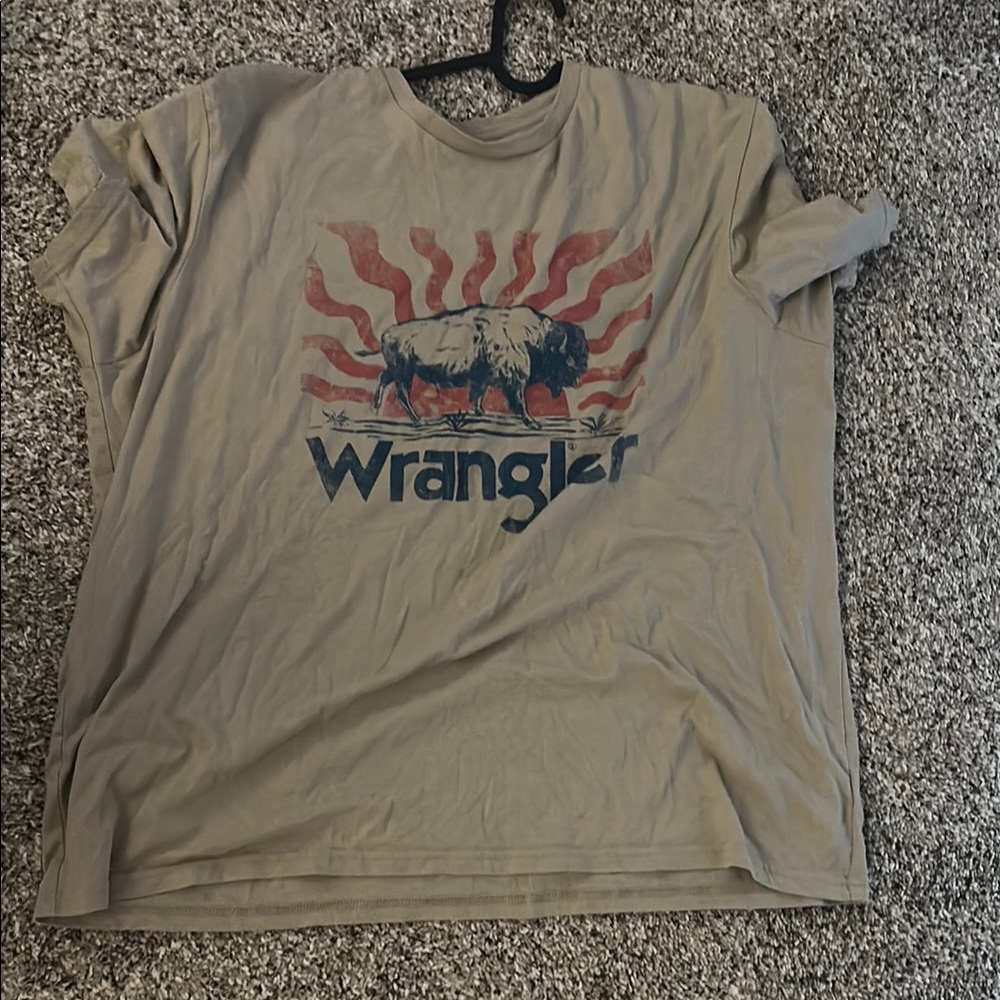 Wrangler 2xl Buffalo graphic tee